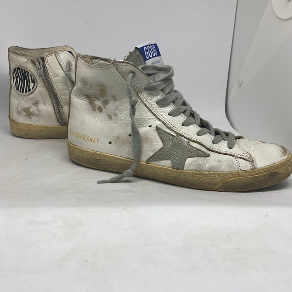 Golden Goose Francy suede patch sneakers size 36