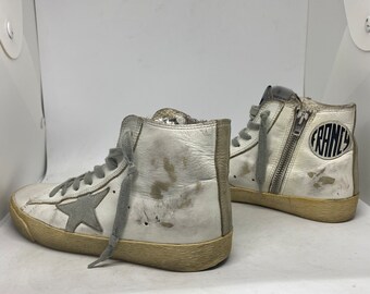 Golden Goose Francy Suede Patch Sneakers Size 36 - Etsy