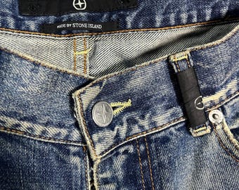 Pantalón vaquero vintage Stone Island, talla 34.