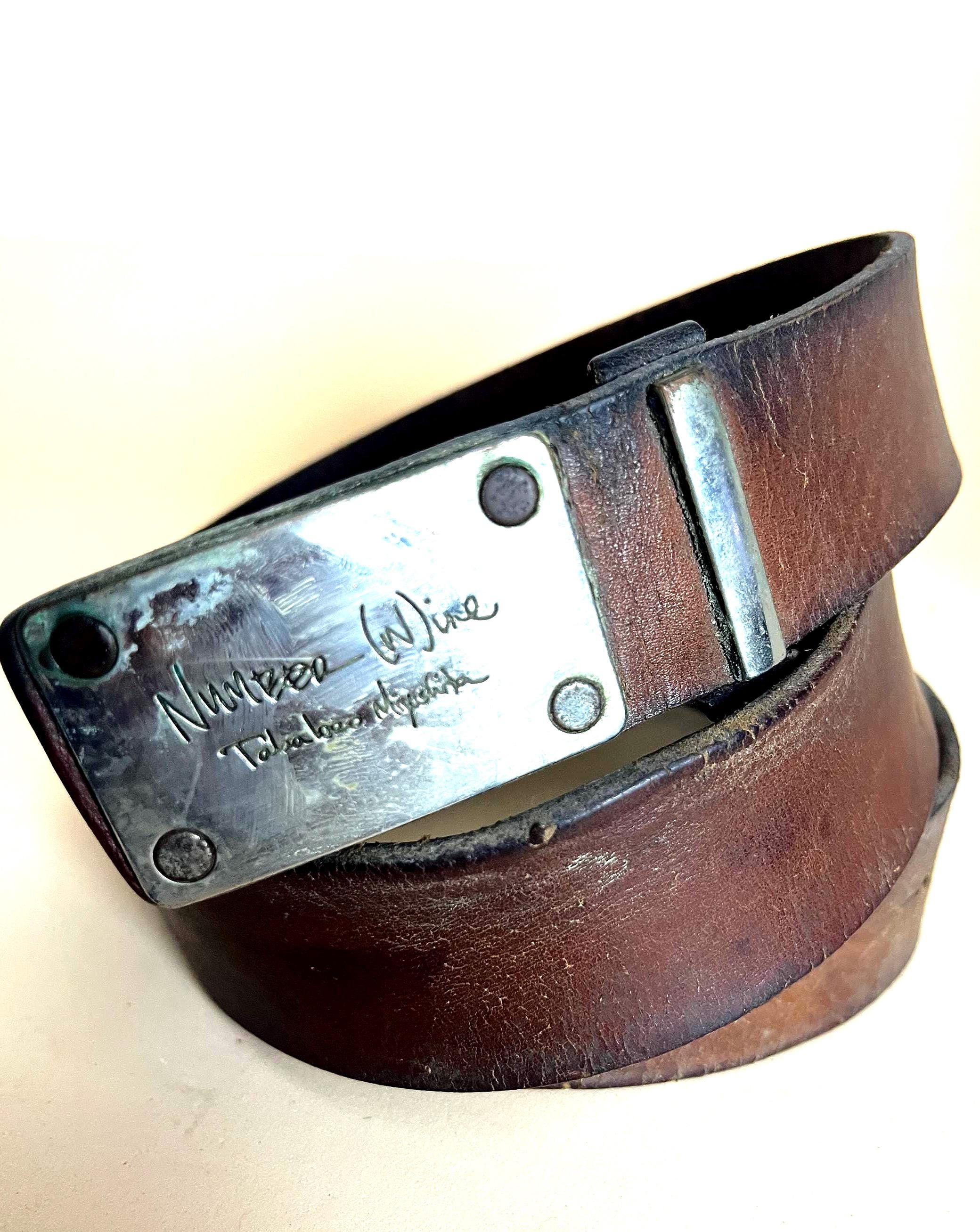 Number Nine Belt - Etsy