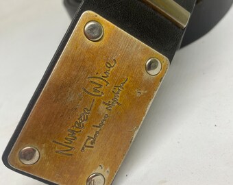 ⚠専用です！NUMBER九(N)INE ✦made in ITALY Belt✦ Japanese Brand × Number (N)ine × Vintage NUMBER NINE