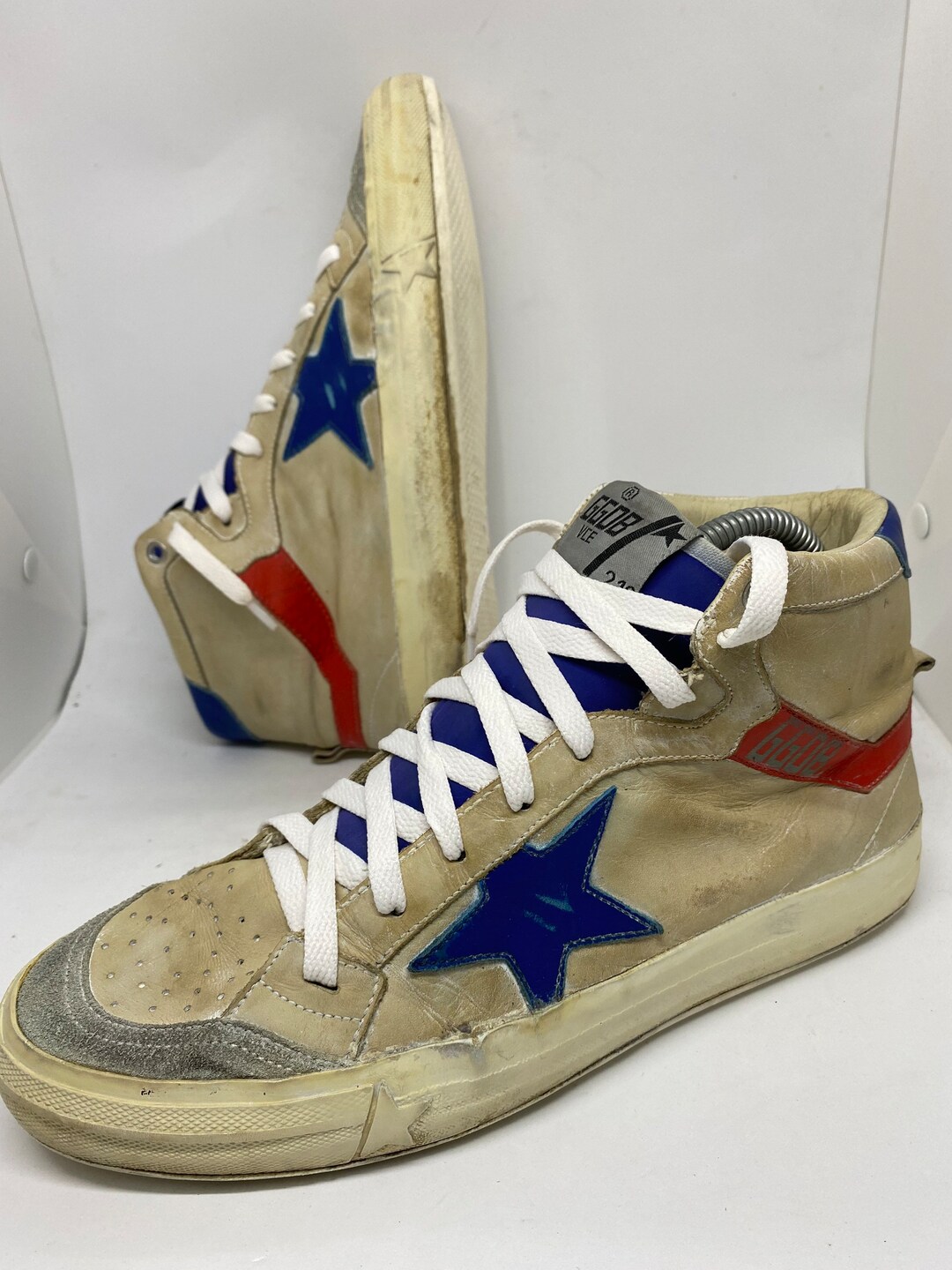 GOLDEN GOOSE Vce 2.12 Ggdb Sneakers Size 41 or Us 11 - Etsy