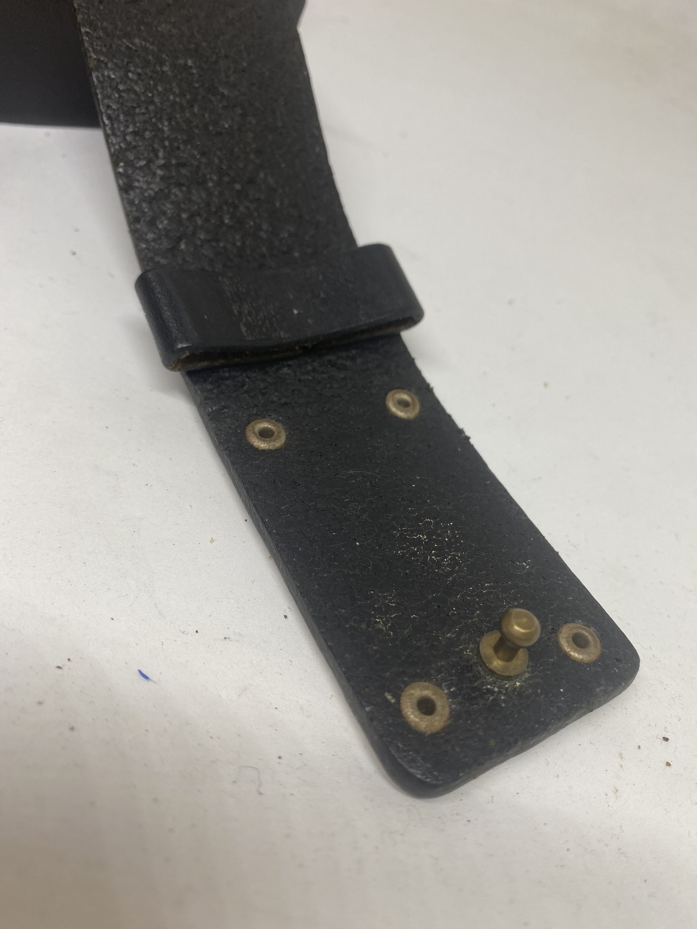 NUMBER NINE Vintage Leather Belt - Etsy