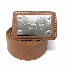 ⚠専用です！NUMBER九(N)INE ✦made in ITALY Belt✦ Japanese Brand × Number (N)ine × Vintage NUMBER NINE