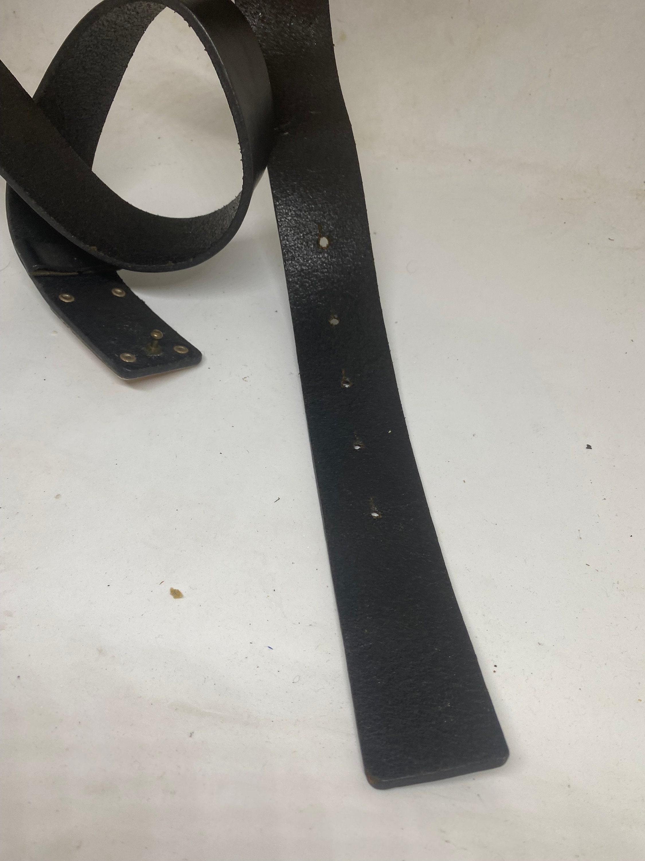 NUMBER NINE Vintage Leather Belt - Etsy