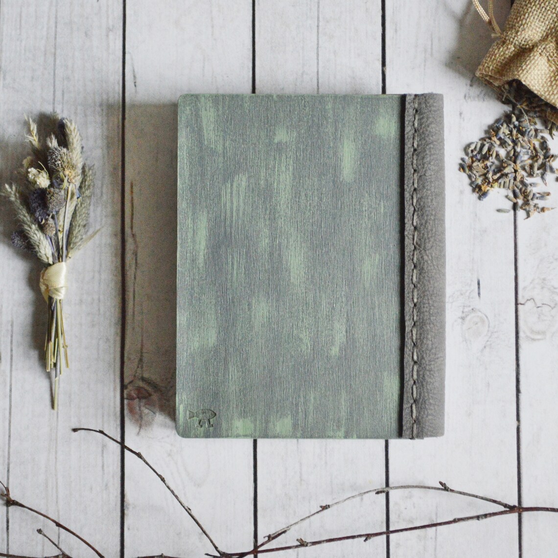 Door Journal Gray Notebook Unlined Journal Guest Book Etsy