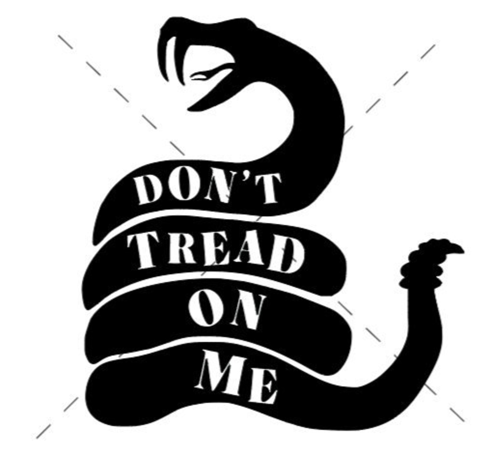 Don&rsquo;t Tread on Me SVG | Etsy