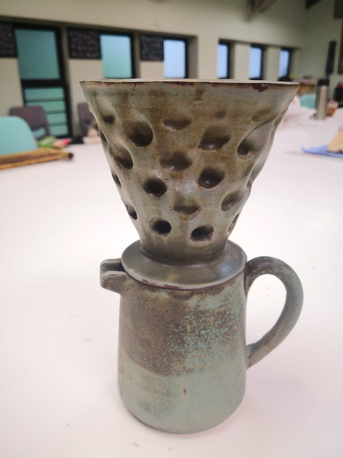 Handmade Coffee Dripper With Server With Excellent Drip Control From