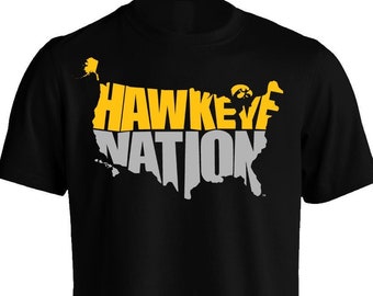 Iowa Hawkeye Nation - Mens Tee