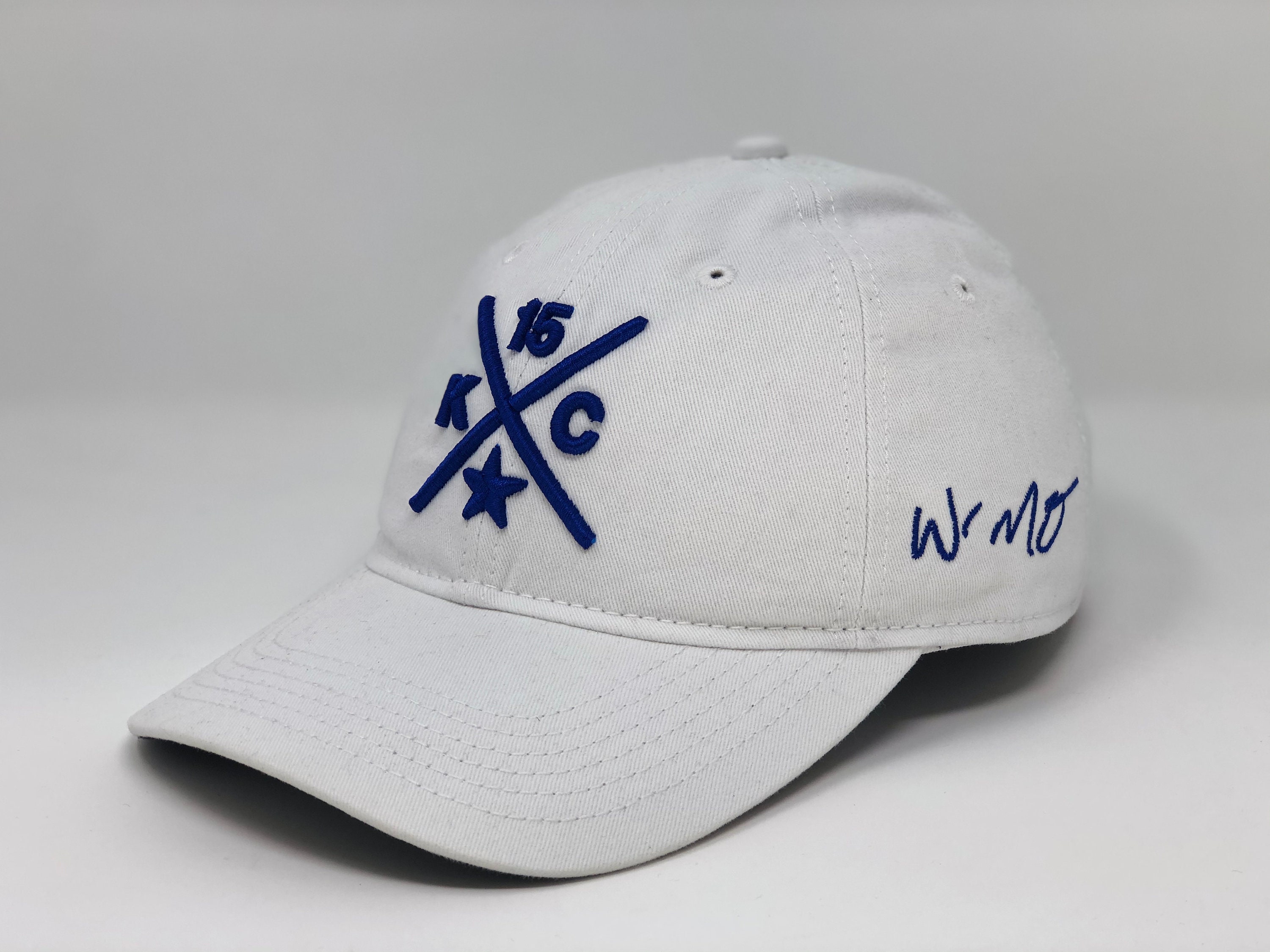 Whit Merrifield Compass Hat - Royal and Baby Blue Dad Hat