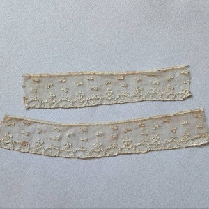 18th century Alençon lace.