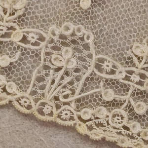 18th century  Alencon lace.