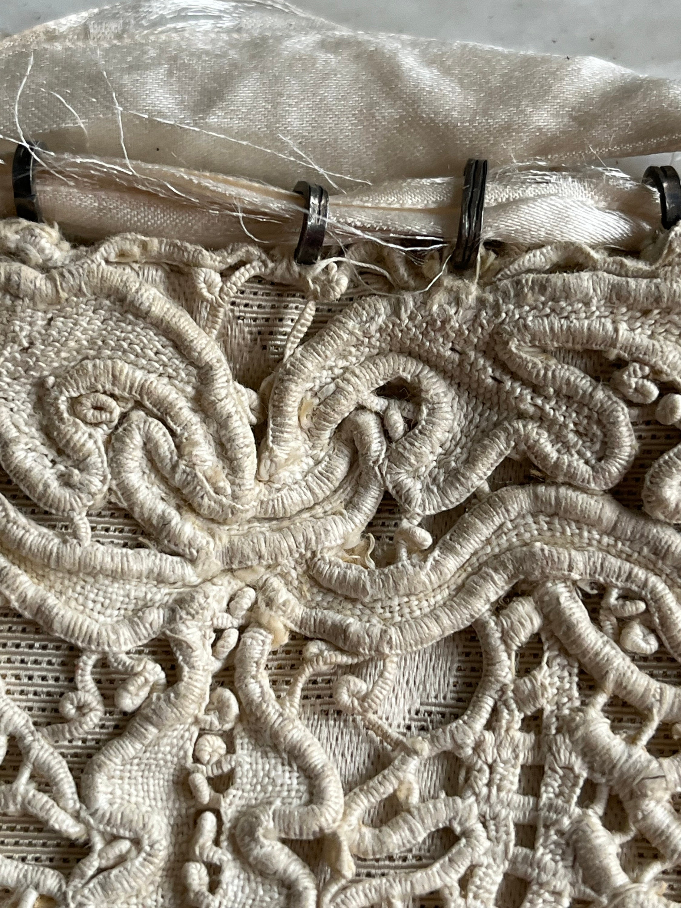 Reticule Patterns 18th Century Reticule Made From Venetian Needle Lace - Etsy Australia