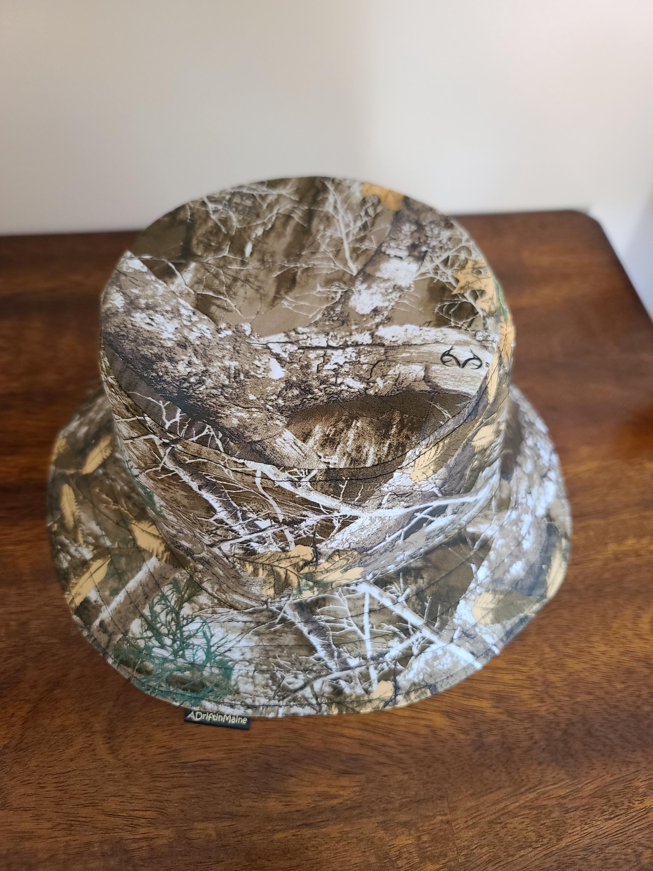 Best Seller! REVERSIBLE FREE SHIPPING Hunting Bucket Hat Deer Hunt Moose Hunt Elk Realtree Edge Safety Orange Blaze Orange Mossy Oak, Custom