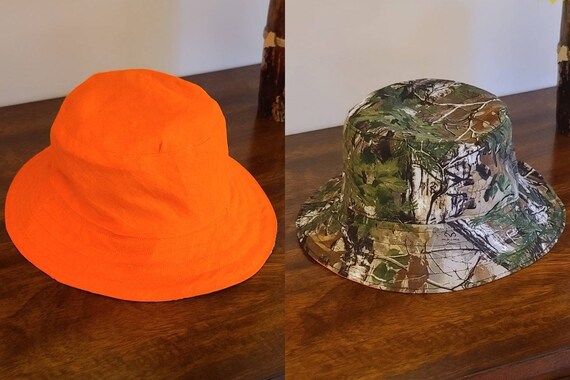 Custom Hunting Bucket Hat REVERDSIBLE 