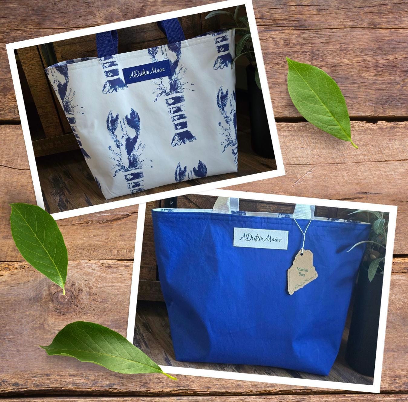 [teket] / ☆ 25SS Boat Reversible Mesh Bag / Blue Boat Reversible Mesh Bag Blue - teket