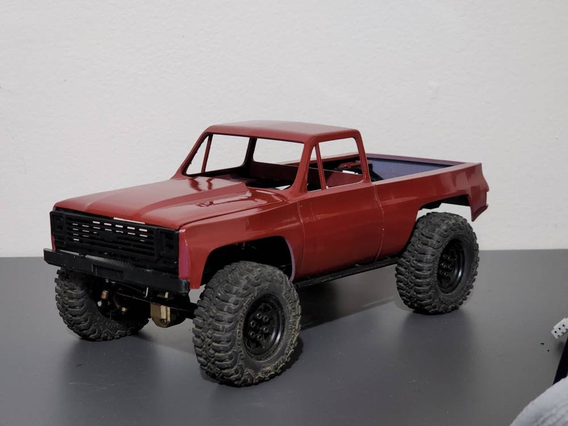 SCX24 Chevy K10 Body Modular Wide Body Kit Etsy Canada