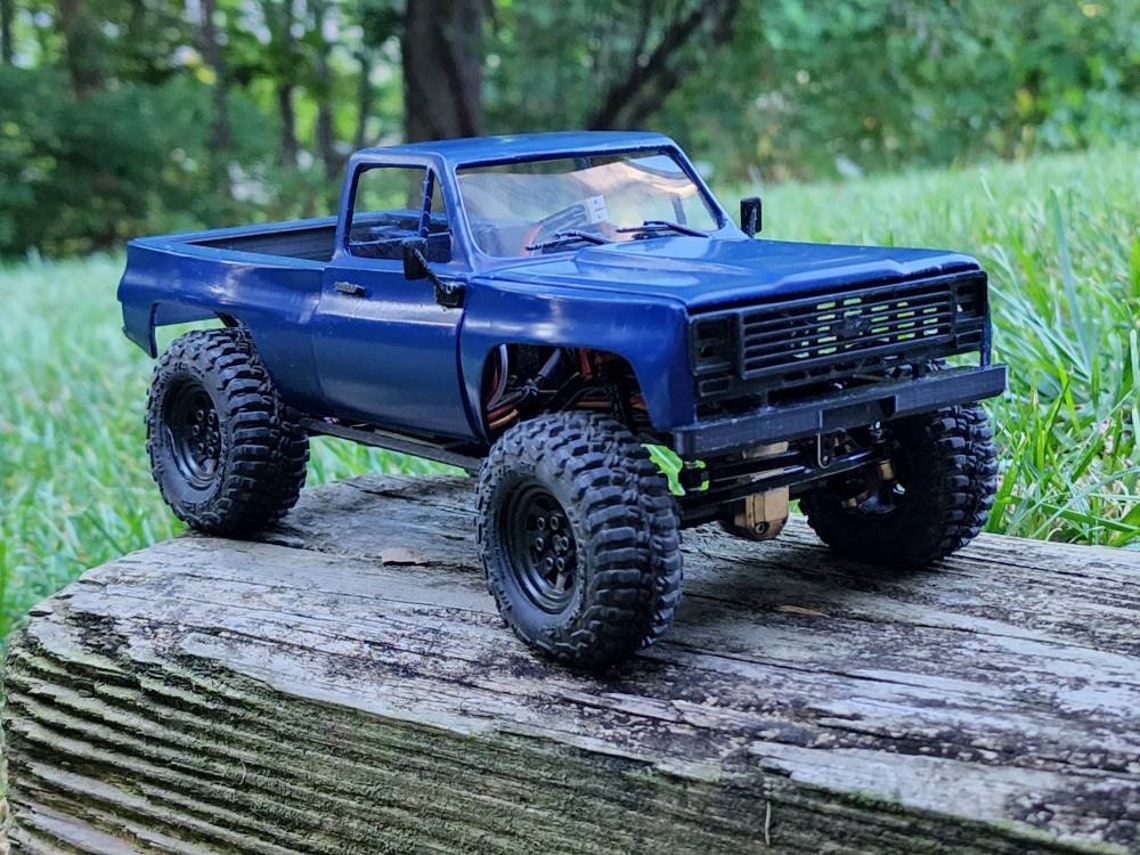SCX24 Chevy K10 Body Modular Wide Body Kit Etsy Canada