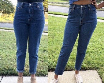 Vintage Levi's 512 Classic Slim Stretch Tapered Mom High Rise 90s Jeans size 6S