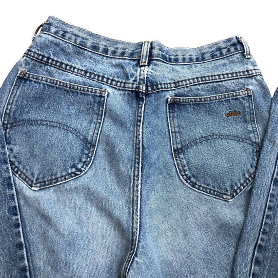 Chic Jeans Light Wash Tapered High Waist Mom Jean… - image 4