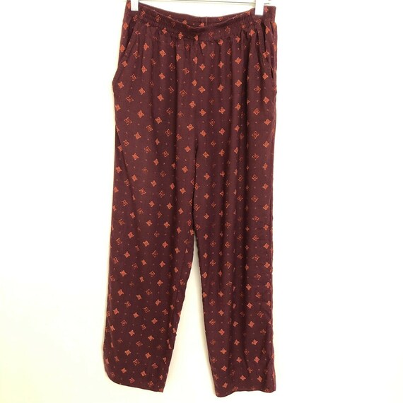 Vintage Jantzen Classics High Waisted Pull On Flor