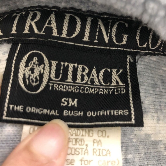 Vintage Outback Trading Full Zip Fleece All Over … - image 7