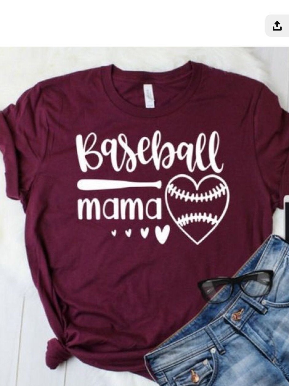 Baseball Shirts Etsy