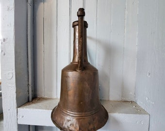 Vintage 1940s Copper Water Kettle - Coffee Tea Pot