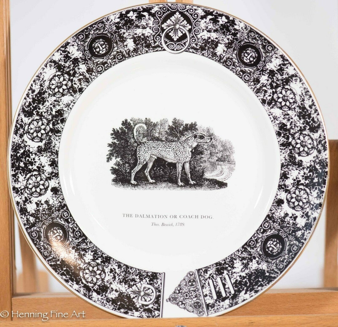 Rare Prinknash Abbey Pottery Beswick's Houndes Dog Plate Etsy