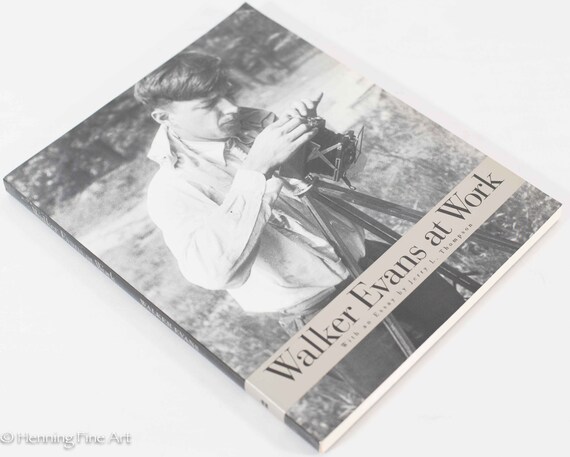 Walker Evans at Work Jerry Thompson Photography Book 1994 - Etsy