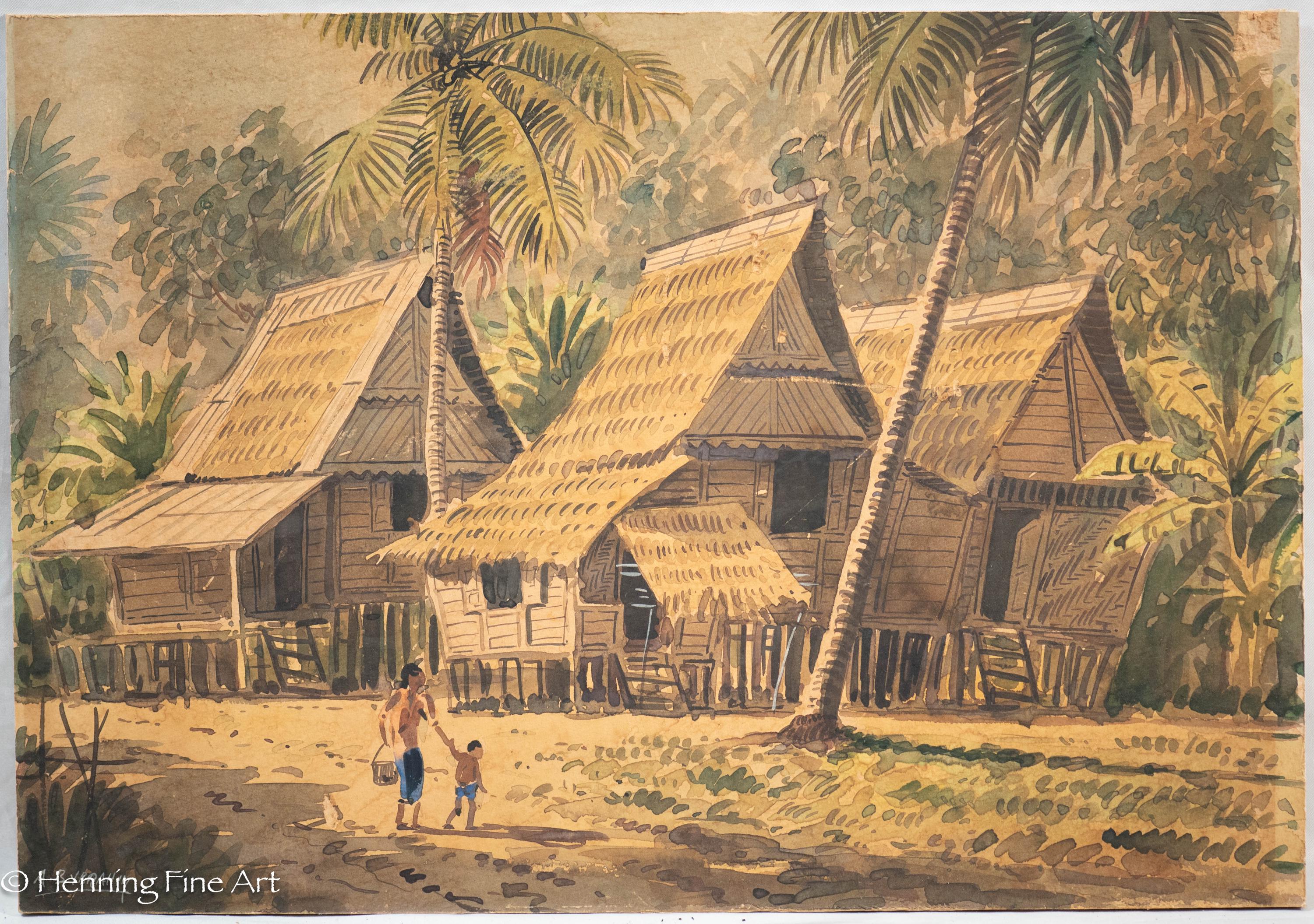 Malaysia Painting - Etsy