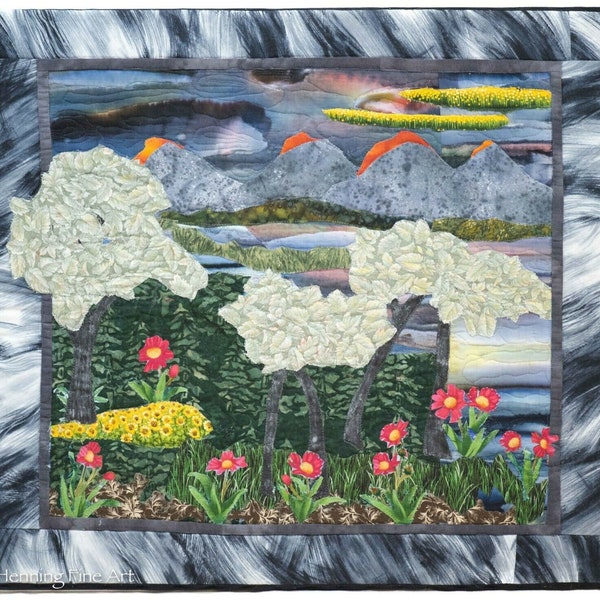 Landscape Fabric Etsy