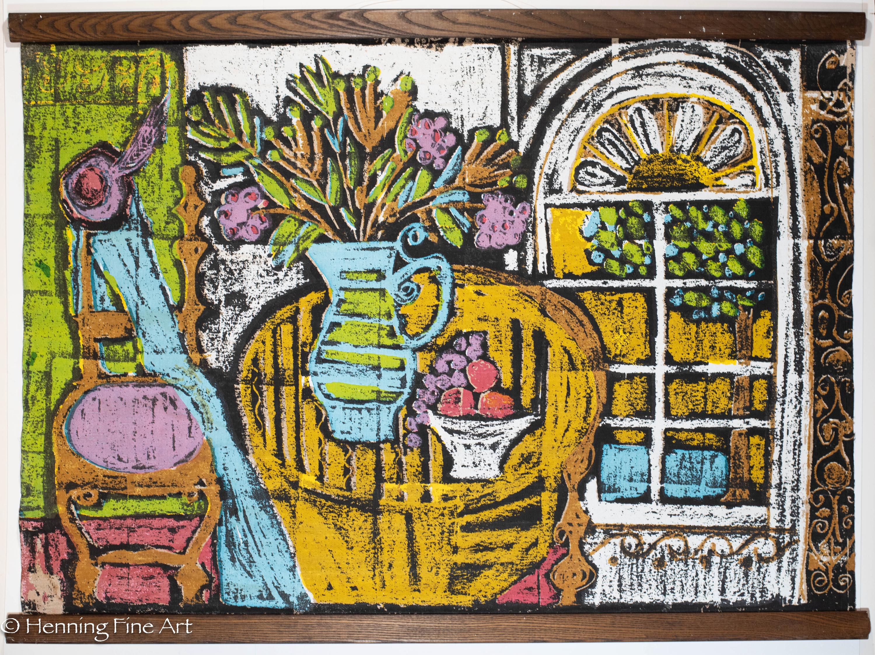 Killer Tom Tru Corp Mid Century Screen Print Lambertville NJ