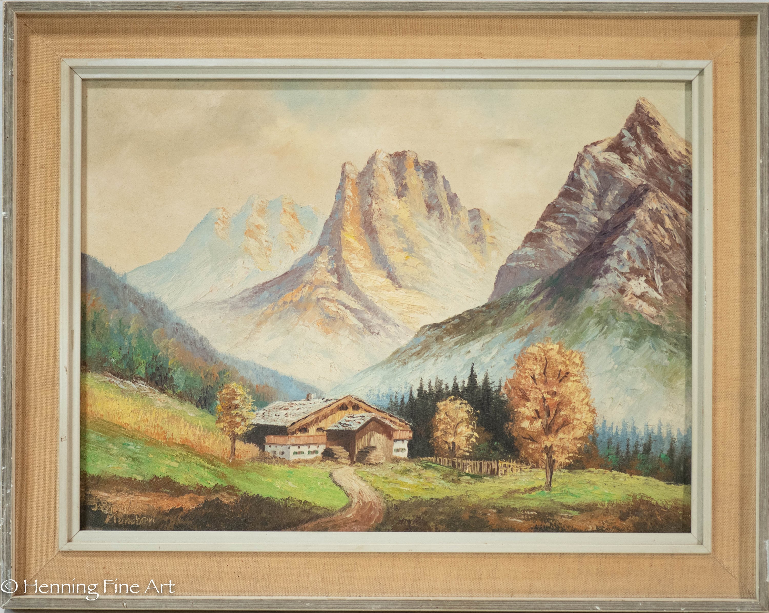 現代アートの「冬のマッターホルン」(3D painting） 現代アートの「冬のマッターホルン」(3D painting） 3D art