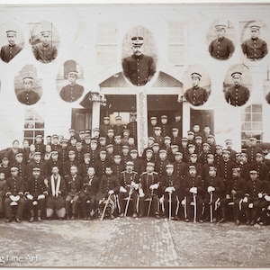 Rara fotografía militar de un grupo de soldados japoneses de la Segunda Guerra Mundial 1