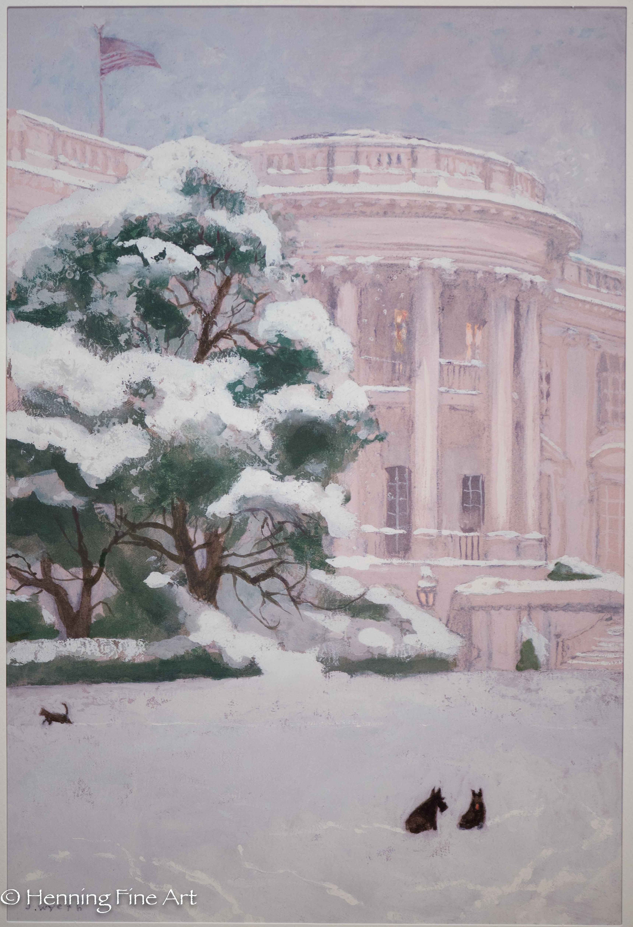 George Bush Presidential White House Christmas Card 2005 Museum