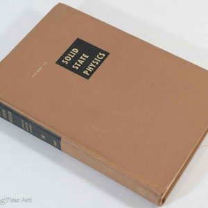 Solid State Physics Advances in Research and Applications Vol 14 Seitz 1963