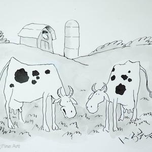 Rare Original The New Yorker Illustration Drawing Published, Signed & Fine 13