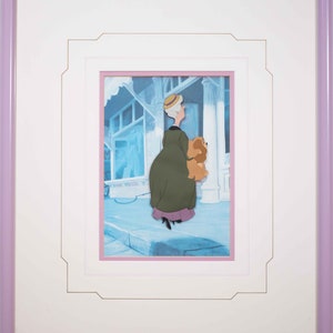 Walt Disney Hand Painted Production 1955 Animation Cel Lady and the Tramp, Rare!