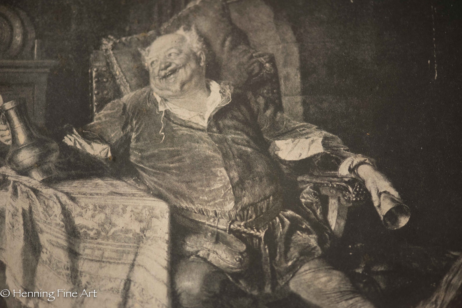 Antique William Shakespeare Falstaff and Bardolph Henry IV Etsy