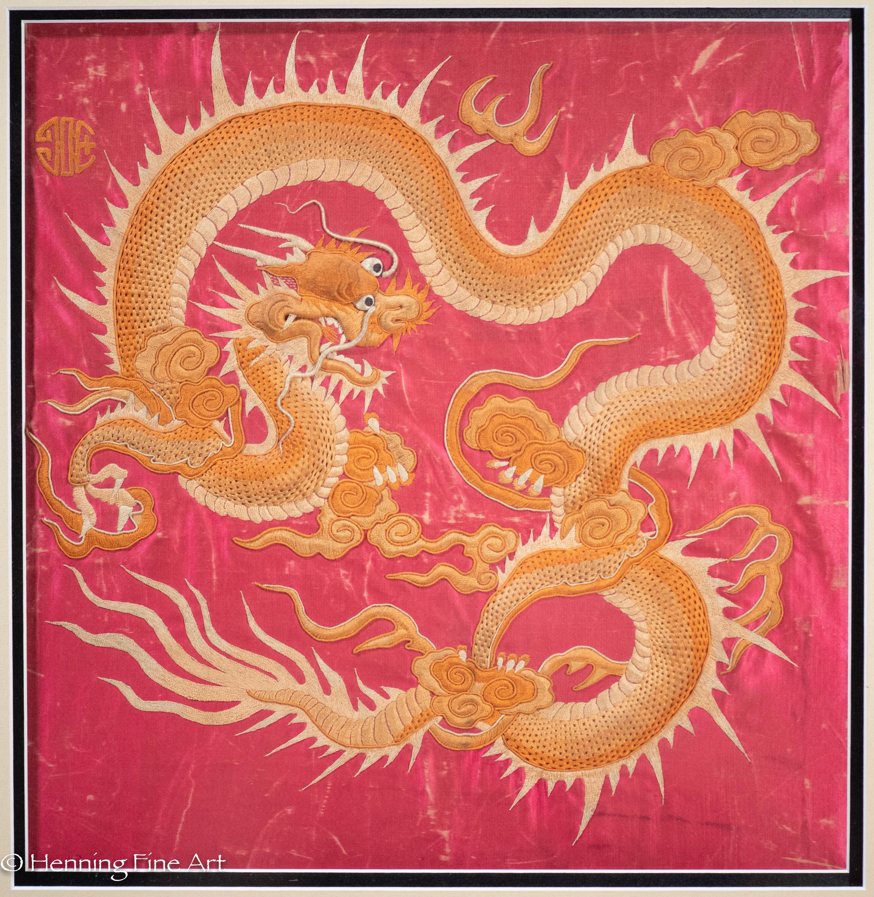 古着 VINTAGE EASTEN Dragon Embroidery vintage-chinese-dragon-