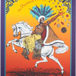 1992 Zulu Social Aid and Pleasure Club Silkscreen Signed & Numbered, FINE! bild 1