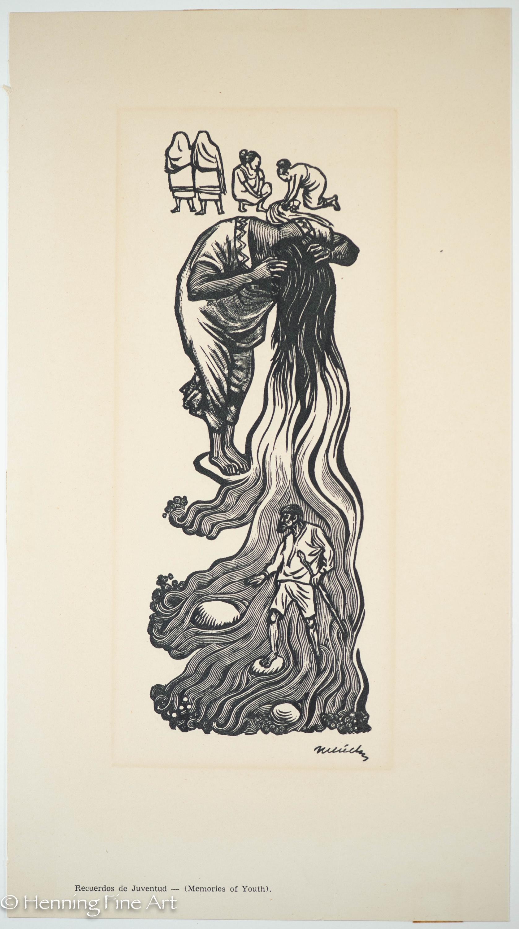 Vintage Leopoldo Mendez Lithograph 