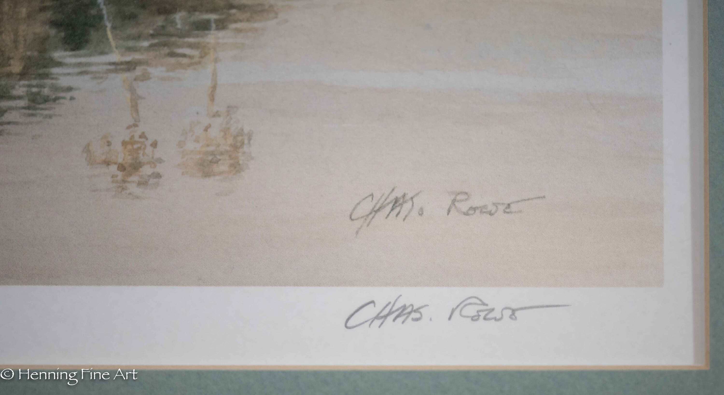 Charles Rowe Signed Limited Edition Print Yankeetown Etsy.de