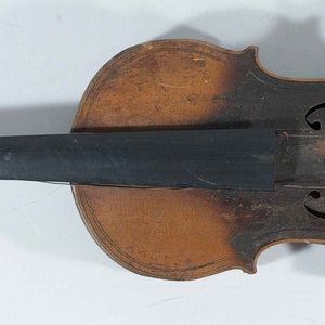 Rare Vincent Paronmo Rue de l&#39;Abre-sec a Paris 1736 Antique Violin - Estate Find