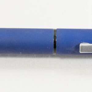 Diplomat Blue and Silver Fountain Pen Made Germany