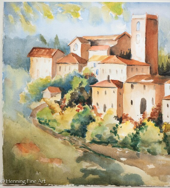 Beautiful cheap watercolor painting