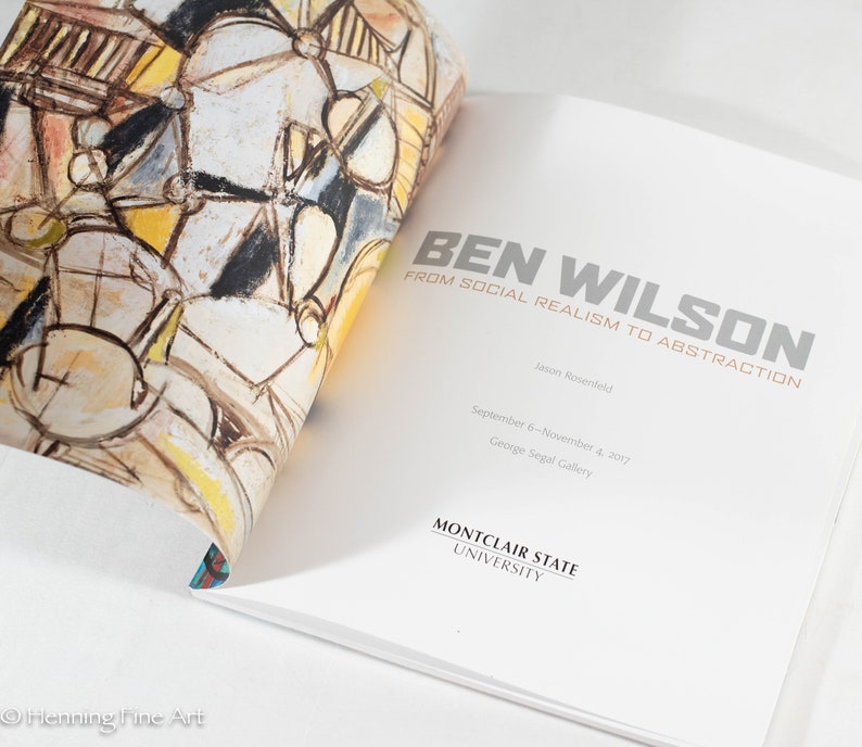 Jason Rosenfeld Ben Wilson From Social Realism to Abstraction Jason Rosenfeld - Etsy
