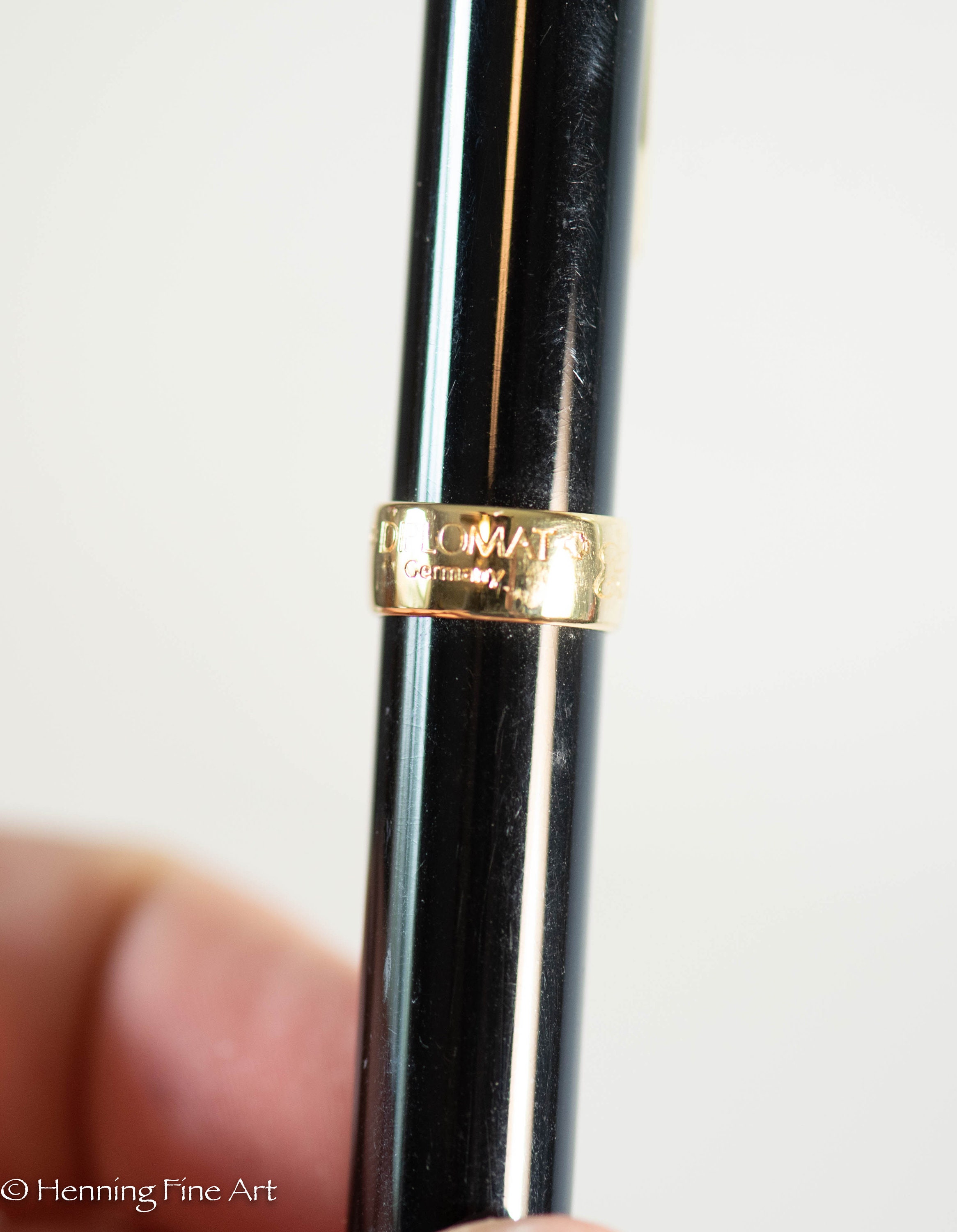 DIPLOMAT CLASSIC 万年筆 黒 Beautiful Diplomat Classic Collection Black & Gold Ballpoint