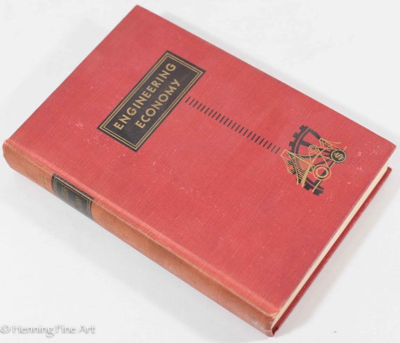 Engineering Economy H G Thuesen 1950 Hb Exc Condition Etsy Ireland